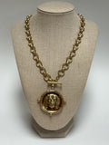 TN Vols Smokey Face Pendant Necklace