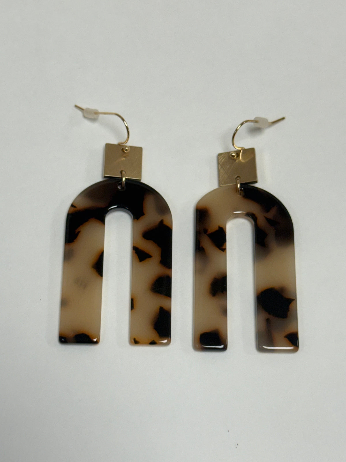 Acrylic Arch Dangle Earrings