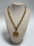 Coin Gold Necklace