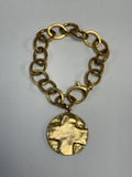 The Lord’s Prayer Gold Chain Hook Bracelet
