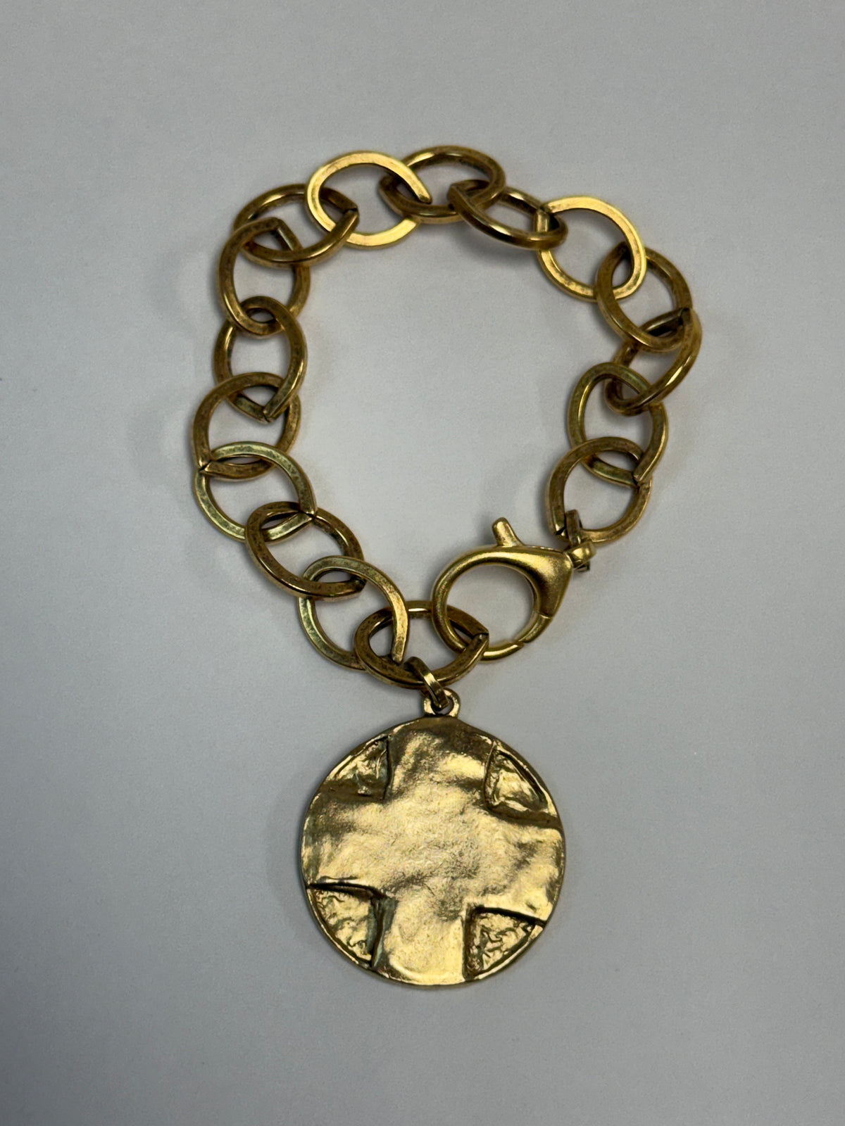 The Lord’s Prayer Gold Chain Hook Bracelet
