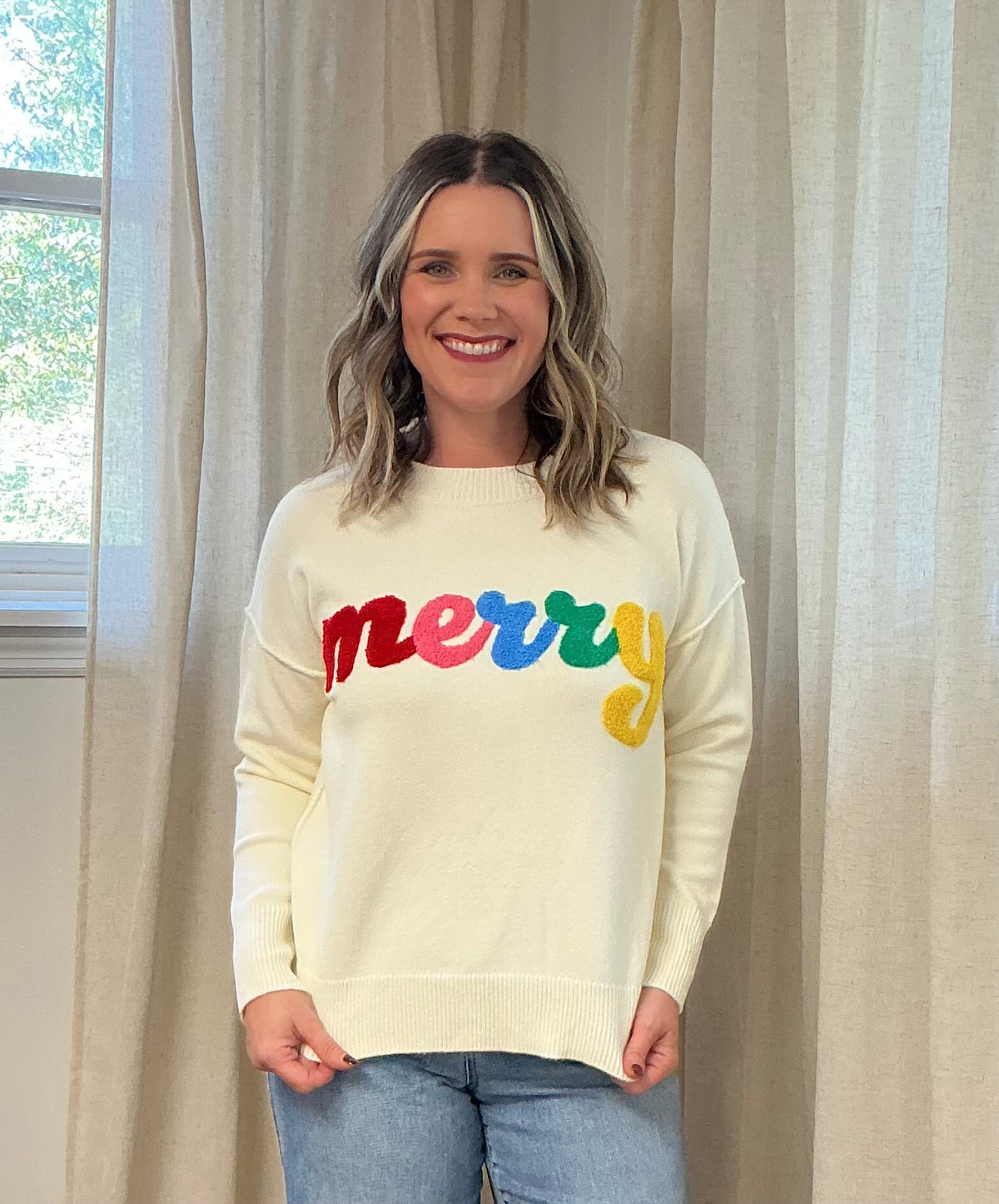Merry Sweater: Multicolor