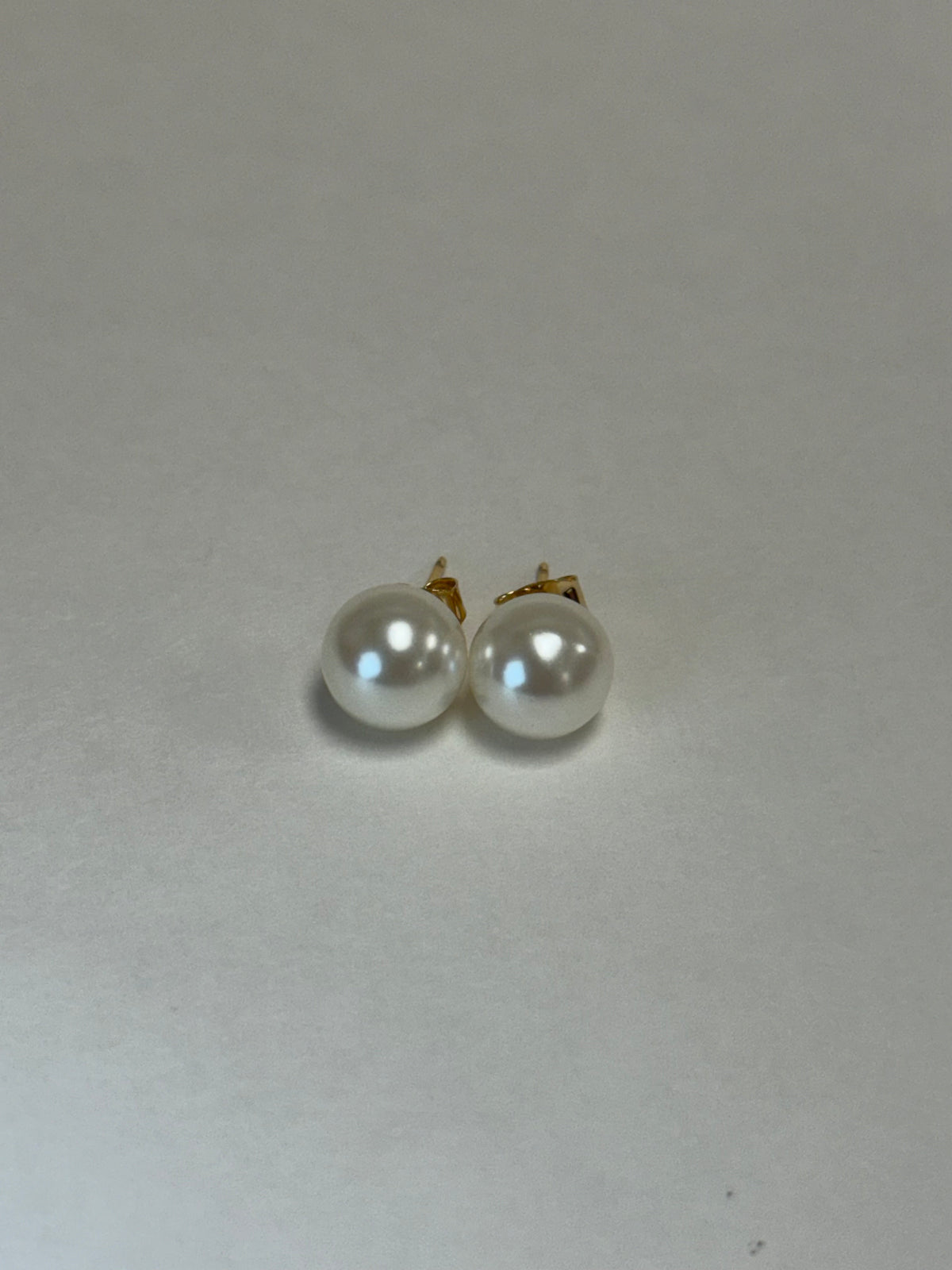 10mm Pearl Post Earrings