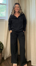 Simply Southern Ribbed Set: Black