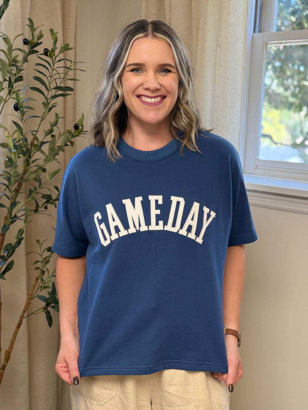 GAMEDAY Shirt- Navy