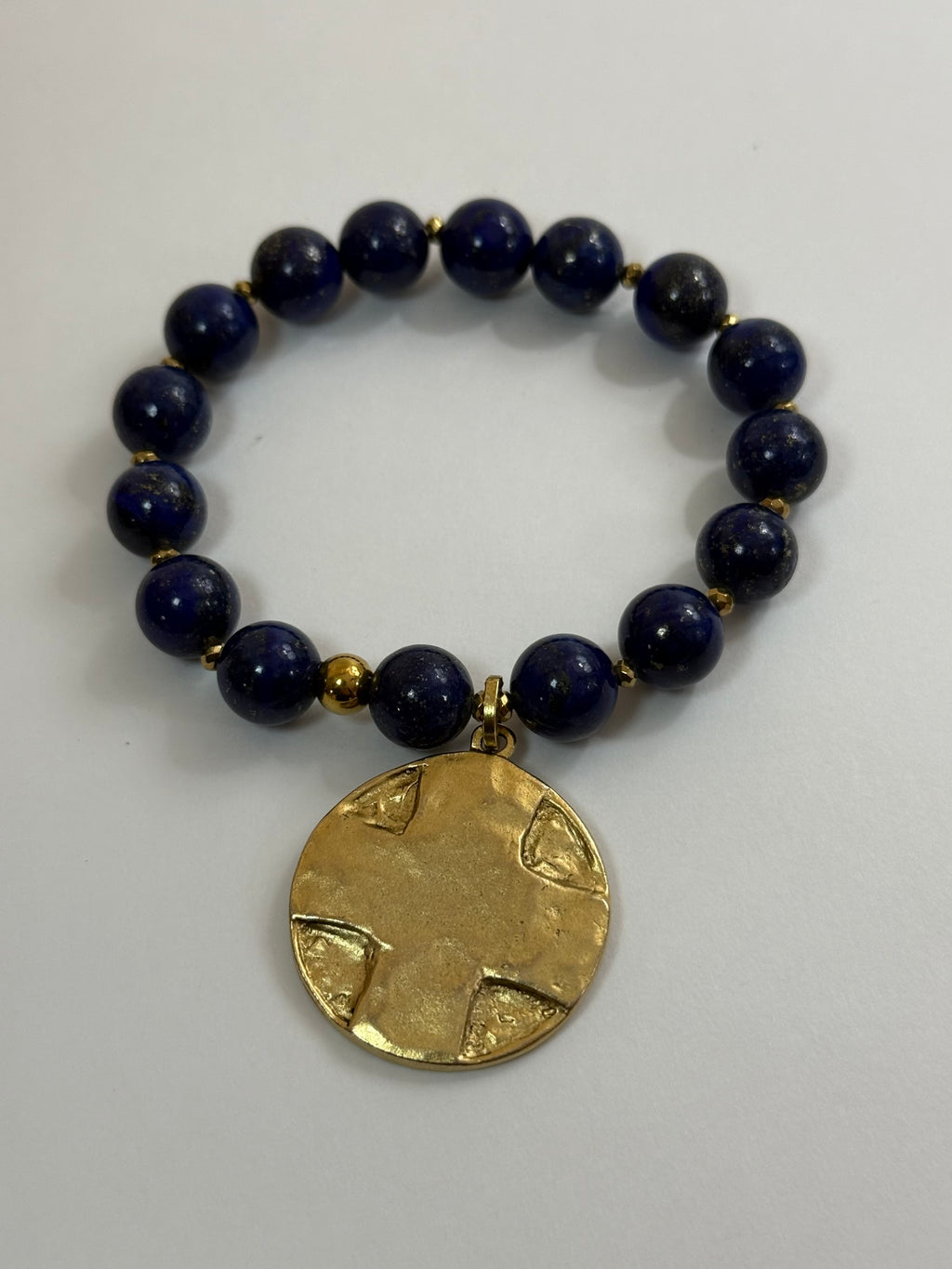 The Lord’s Prayer Elastic Bracelet- Navy