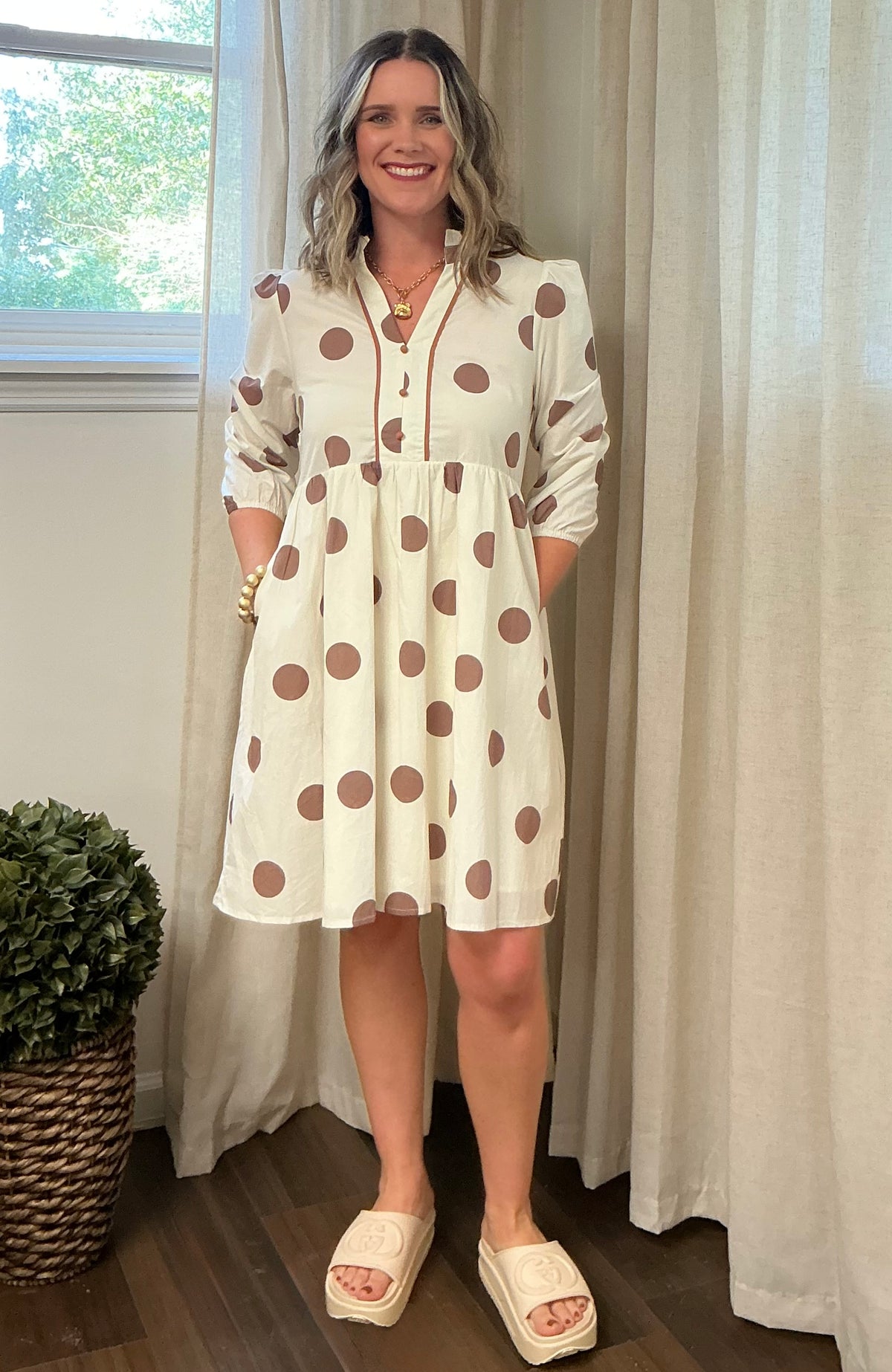 Simply Southern Polka Dot Dress
