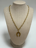 Horseshoe Gold Necklace